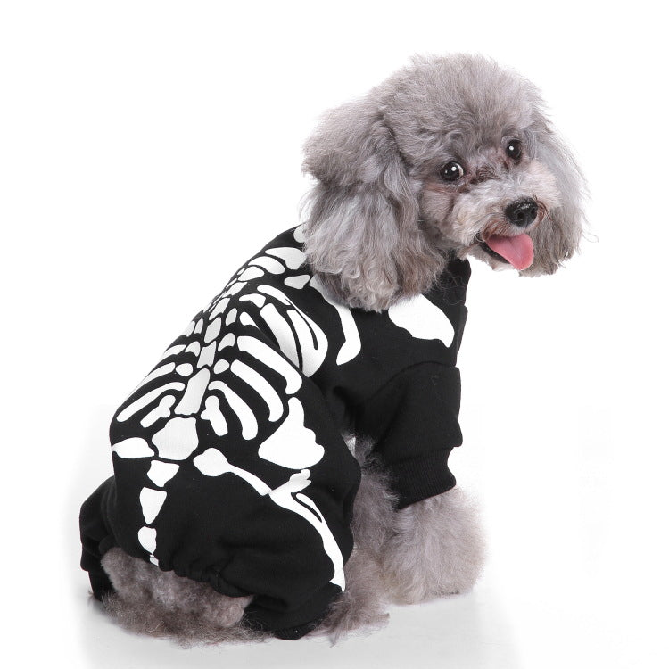 Dog Clothes Halloween Pet Clothes Pumpkin Dresses Wizarding Clothes