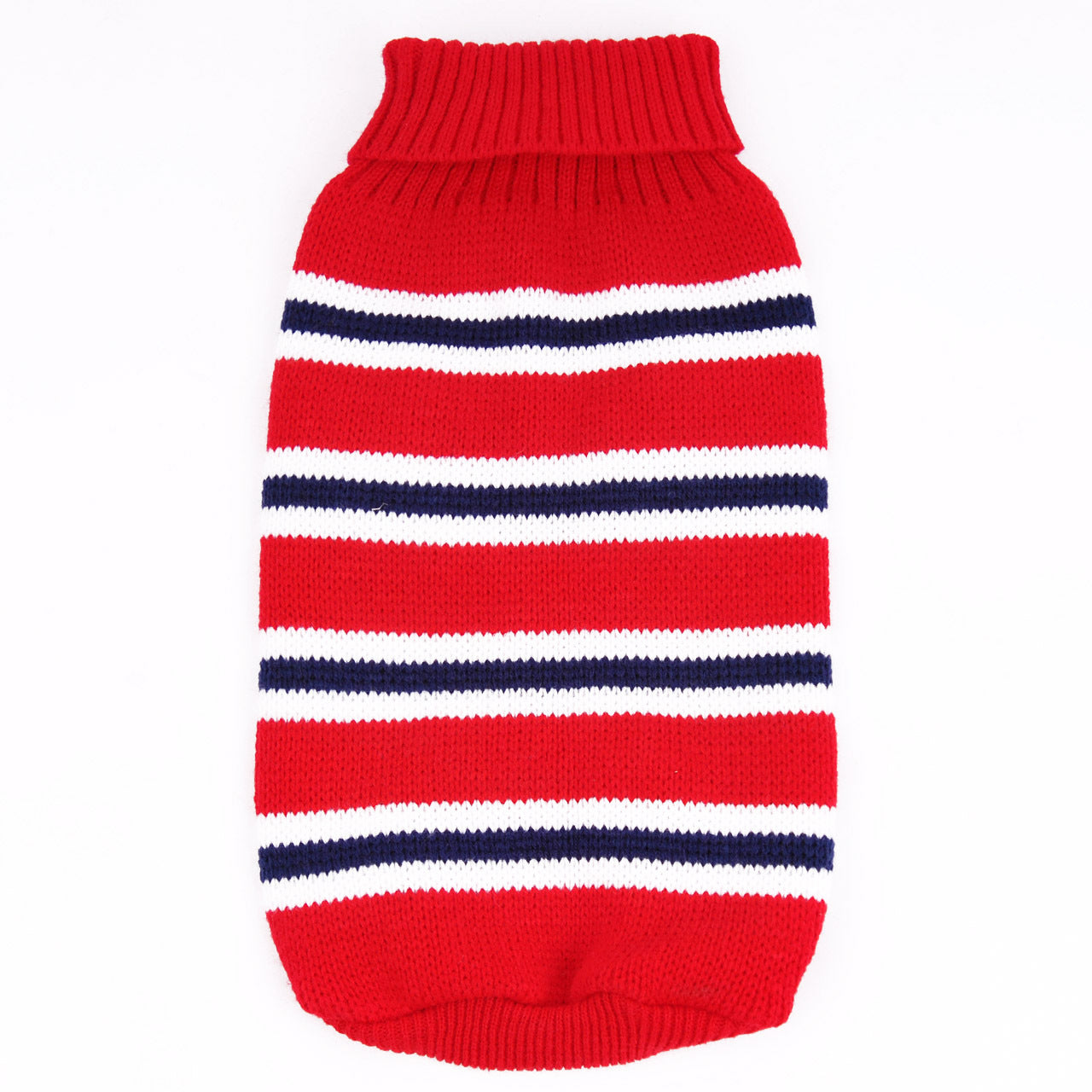 Autumn And Winter New Pet Sweater Horizontal Stripe Pattern Dog Clothes High Quality Pet Clothes